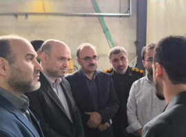 بسیج در کنار رونق تولید شرکت نساجی نگاه نو گیلان