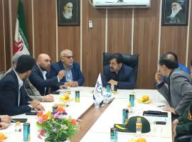 بازدید از واحد صنعتی تولیدی شیلنگ های مصلح 