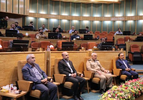 مراسم تکریم و معارفه فرماندهان قدیم و جدید مرکز مقاومت بسیج وزارت دفاع و پشتیبانی نیروهای مسلح