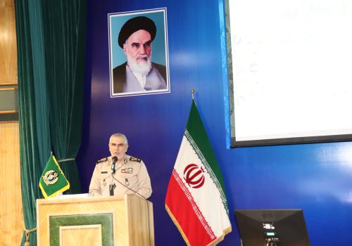 مراسم تکریم و معارفه فرماندهان قدیم و جدید مرکز مقاومت بسیج وزارت دفاع و پشتیبانی نیروهای مسلح