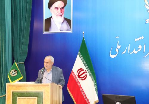 مراسم تکریم و معارفه فرماندهان قدیم و جدید مرکز مقاومت بسیج وزارت دفاع و پشتیبانی نیروهای مسلح
