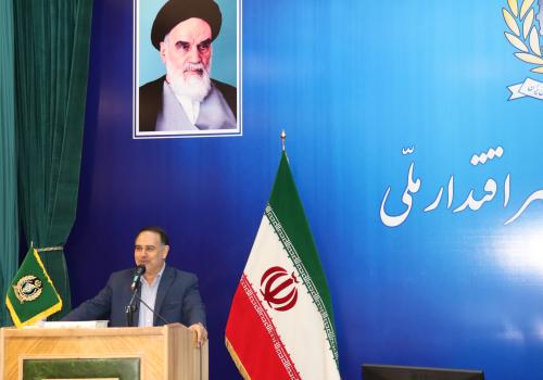 مراسم تکریم و معارفه فرماندهان قدیم و جدید مرکز مقاومت بسیج وزارت دفاع و پشتیبانی نیروهای مسلح
