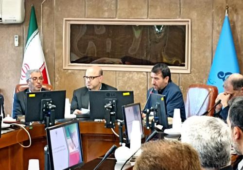 نشست مشترک مسئول سازمان بسیج مهندسین صنعت و معدن کشور با فرماندهان و معاونین مرکز بسیج وزارت نفت 