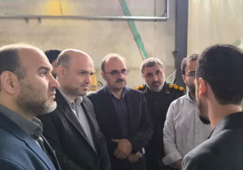 بسیج در کنار رونق تولید شرکت نساجی نگاه نو گیلان