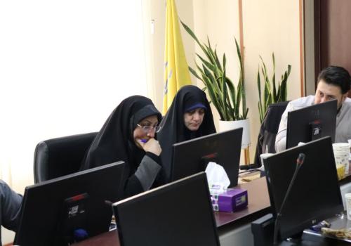 جلسه مشترک مسئول و مدیران سازمان بسیج مهندسین صنعت و معدن کشور با فرمانده و اعضاء شورای مرکزی بسیج سازمان انرژی اتمی